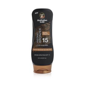 AUSTRALIAN GOLD - Lotion Sunscreen SPF 15 with Instant Bronzer 33085/A70901/A70663 237ml/8oz