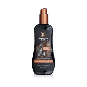 AUSTRALIAN GOLD - Spray Gel Sunscreen SPF 4 with Instant Bronzer 330661 237ml/8oz