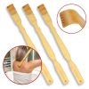 3pcs Natural Bamboo Back Scratcher Long Handle Pick Itch Relief Handcraft Tools